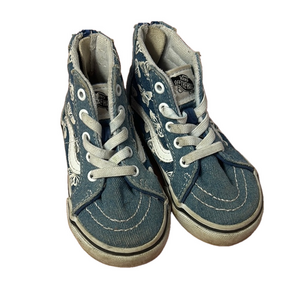 Vans Kids Blue High Top Sneakers